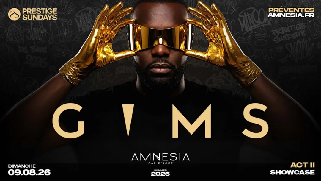 Gims @ Amnesia