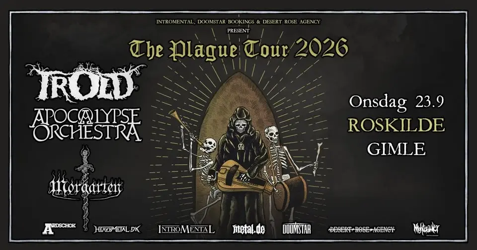 APOCALYPSE ORCHESTRA (SE) + TROLD (DK) + MORGARTEN (CH)
