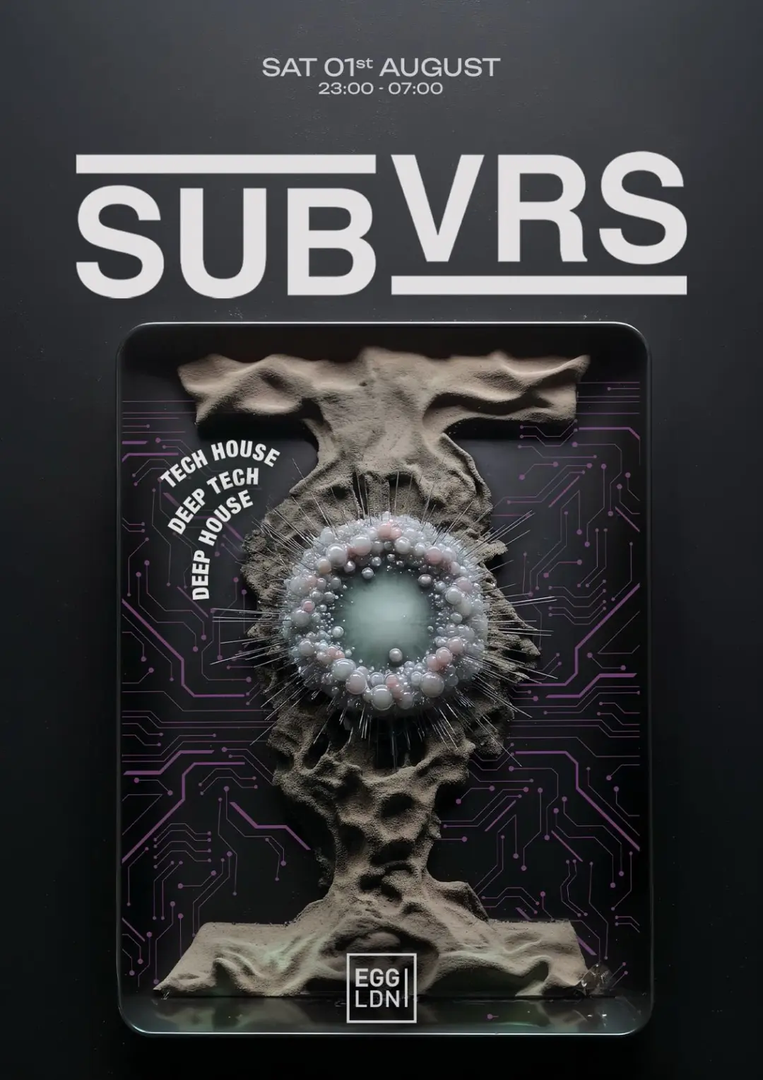 Egg LDN Pres: SUBVRS - Tech House, Deep Tech & Deep House
