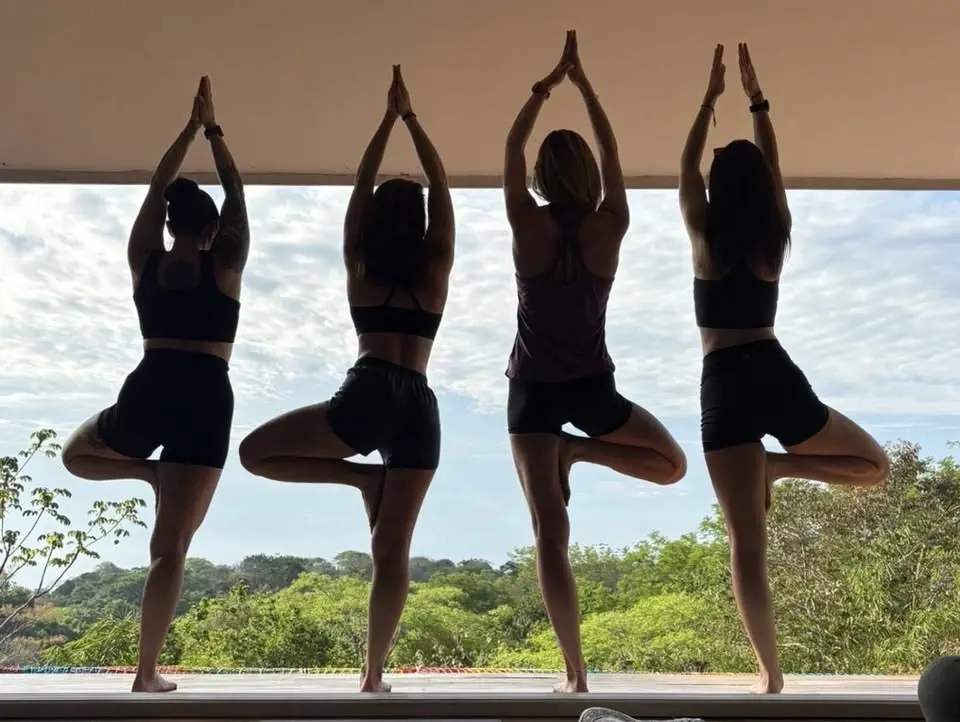 Yoga and Painting at Porphyry Point