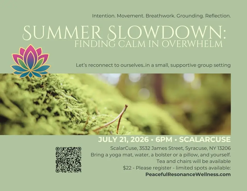 Summer Slowdown: Finding Calm in Overwhelm