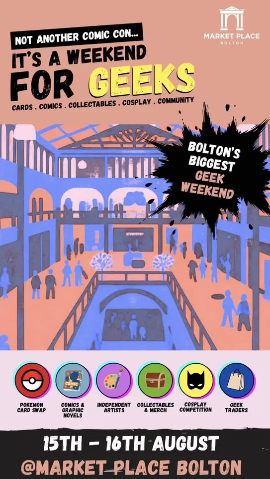 Galactic Geek Fair - Bolton Market Place