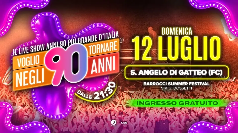 Voglio Tornare Negli Anni 90 ®️ • Sant’Angelo di Gatteo (FC)
