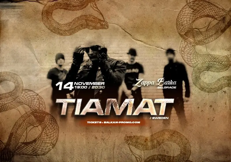 TIAMAT @ZAPPA BARKA
