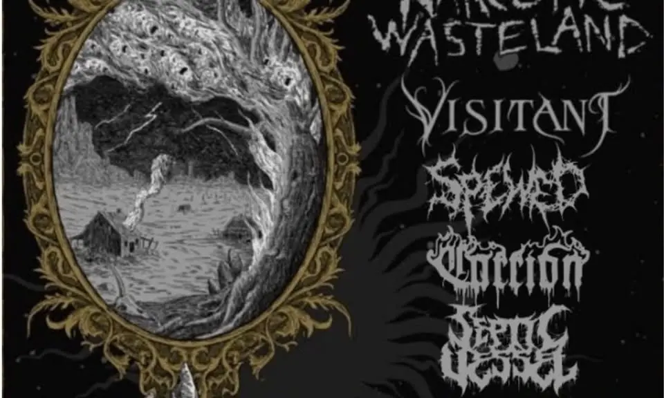 Narcotic Wasteland + Visitant + Spewed + Carrion + Septic Vessel 