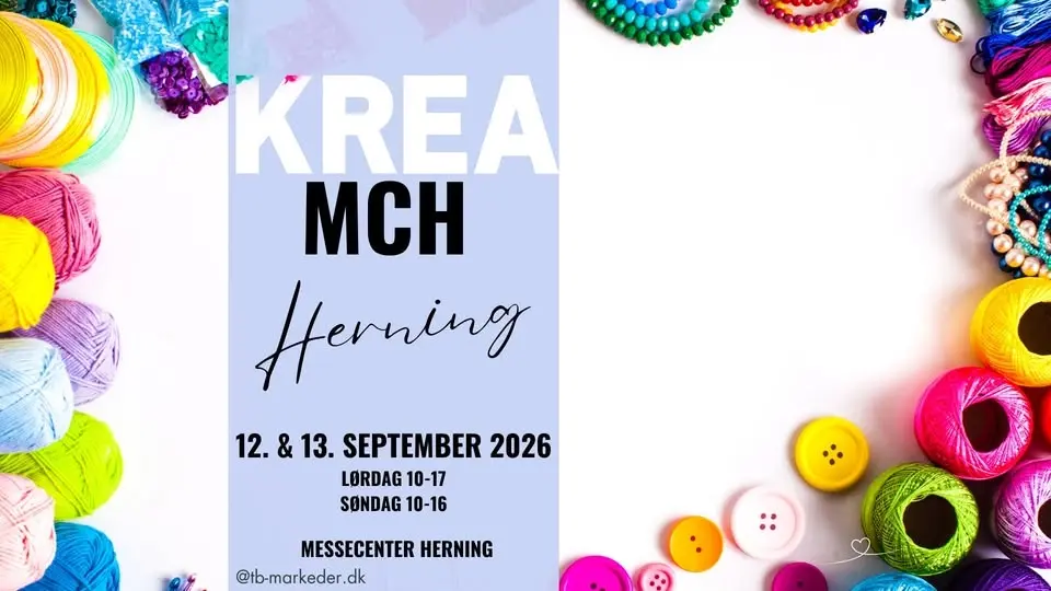 KREA MCH 2026 - Messecenter Herning 13. september 2026