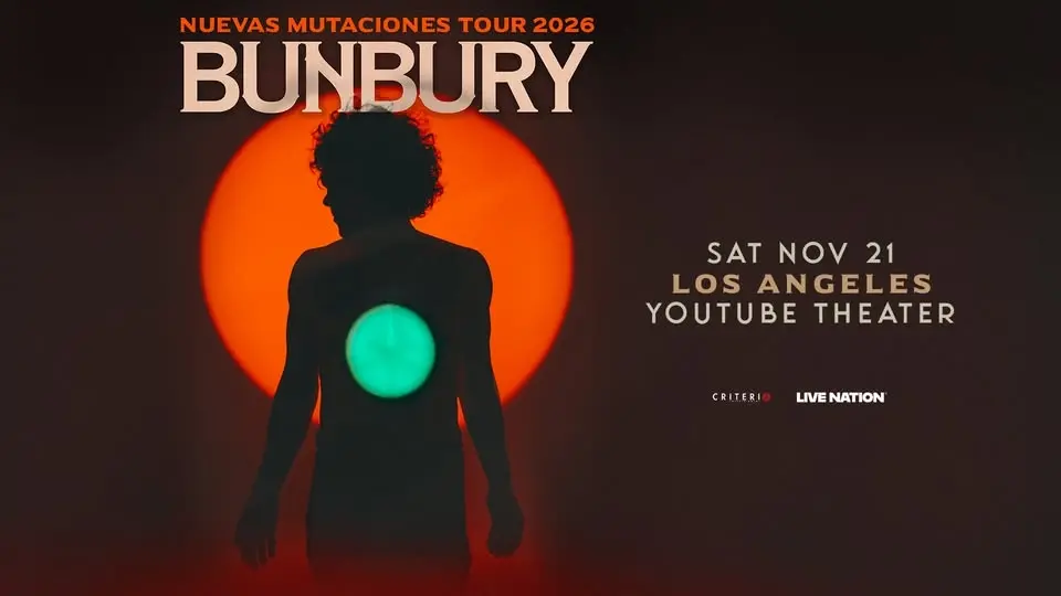 Bunbury - Nuevas Mutaciones Tour 2026