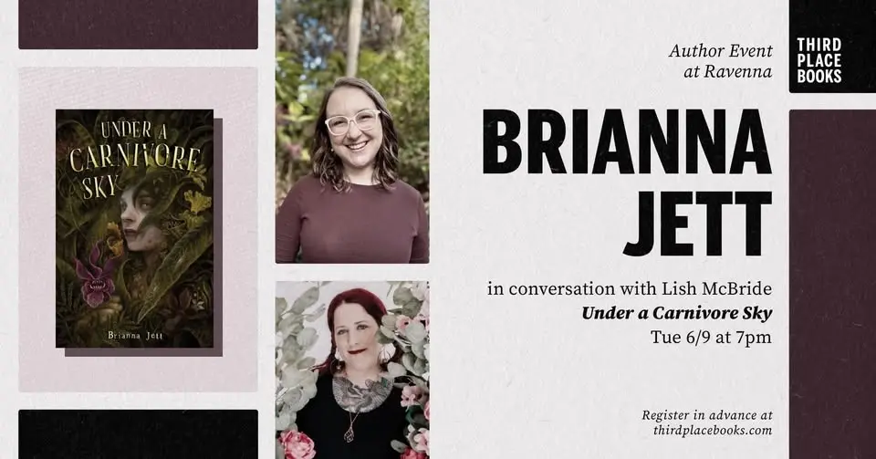 Brianna Jett with Lish McBride — 'Under a Carnivore Sky'