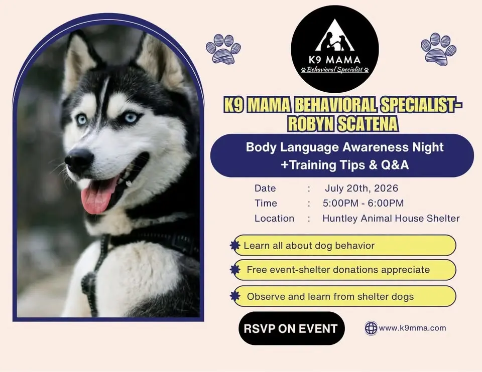 K9 Mama’s Body Language Awareness Night