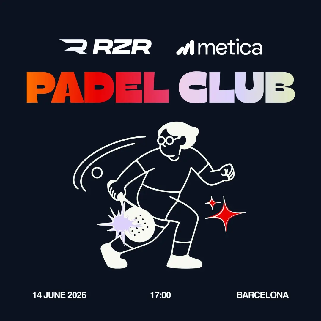 Padel Gamer Connect: Metica × RZR before PGC Barcelona