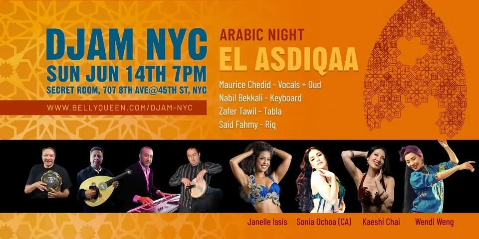 Djam NYC Arabic Night with Live Music and Belly Dance
