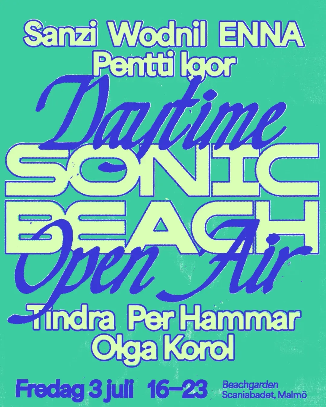 Sonic Beach — Daytime Open Air: Season Opening
