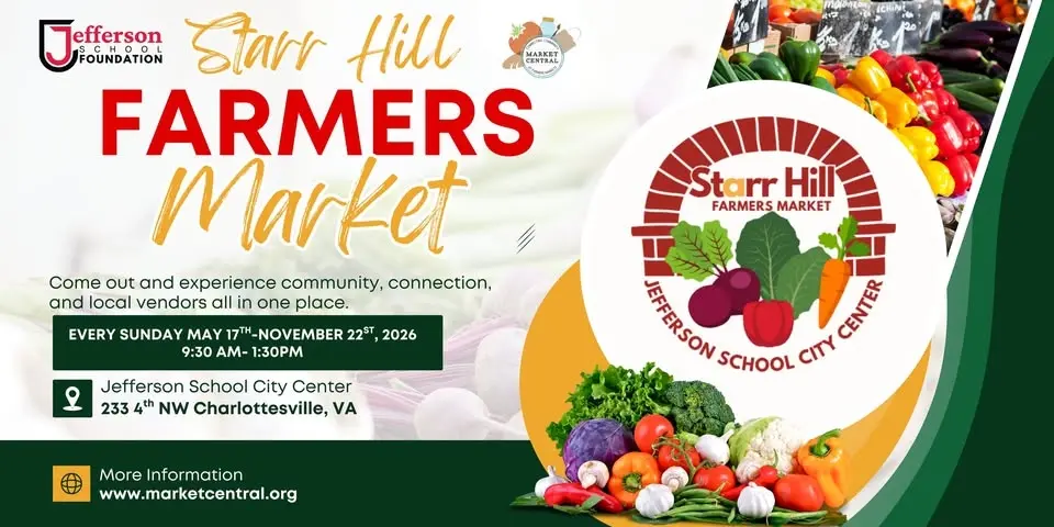 Starr Hill Farmers Market at Jefferson School City Center