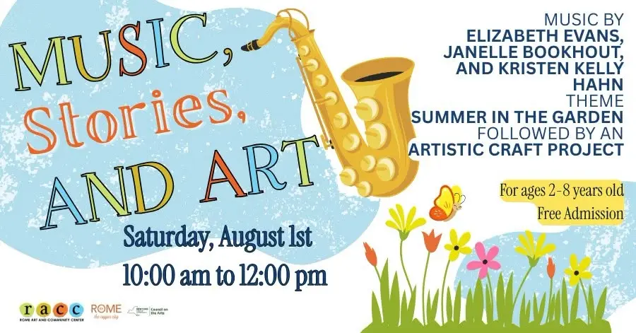 Music, Stories, and Art – Summer in the Garden