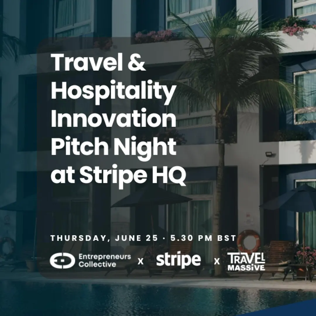 Travel and Hospitality Tech Startup Founder Innovation Pitch at Stripe