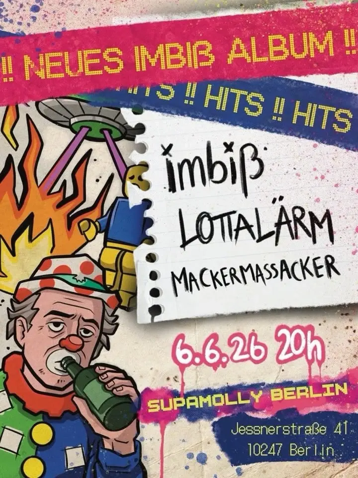 Lottalärm, Mackermassacker & Imbiß I Supamolly