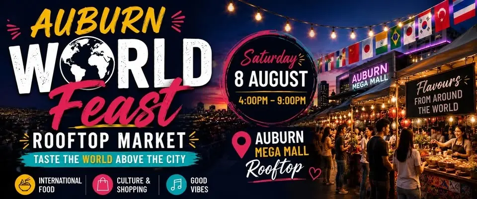 Auburn Feast Rooftop Market 