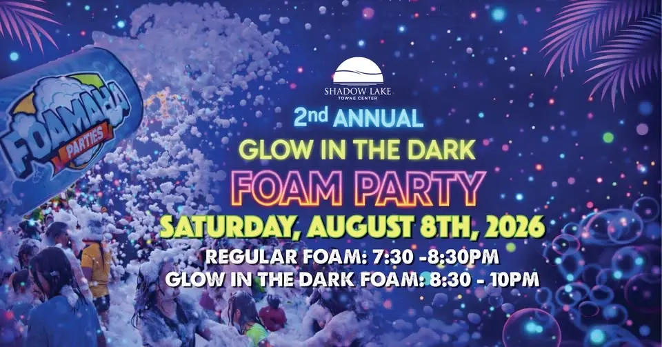 2nd Annual Glow in the Dark Foam Party
