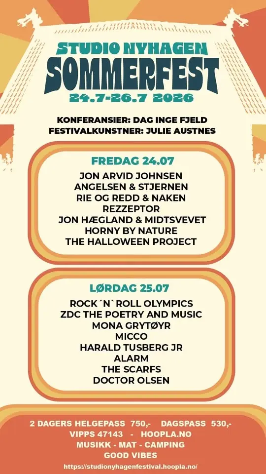 Studio Studio Nyhagen: Summer Party 2026 /// A breath of fresh air 