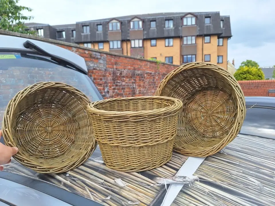Beginners basketry workshop: round baskets