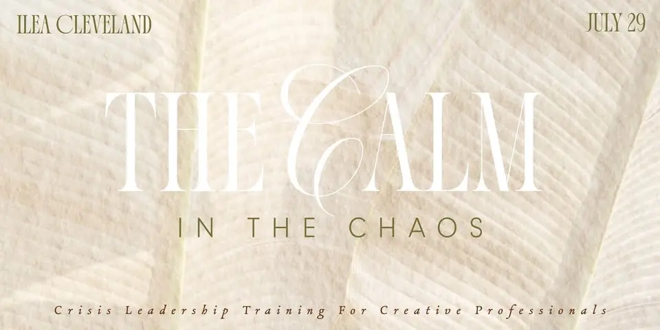 The Calm in the Chaos