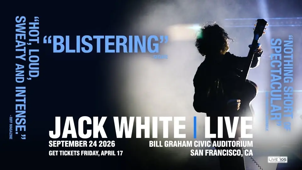 JACK WHITE at Bill Graham Civic Auditorium
