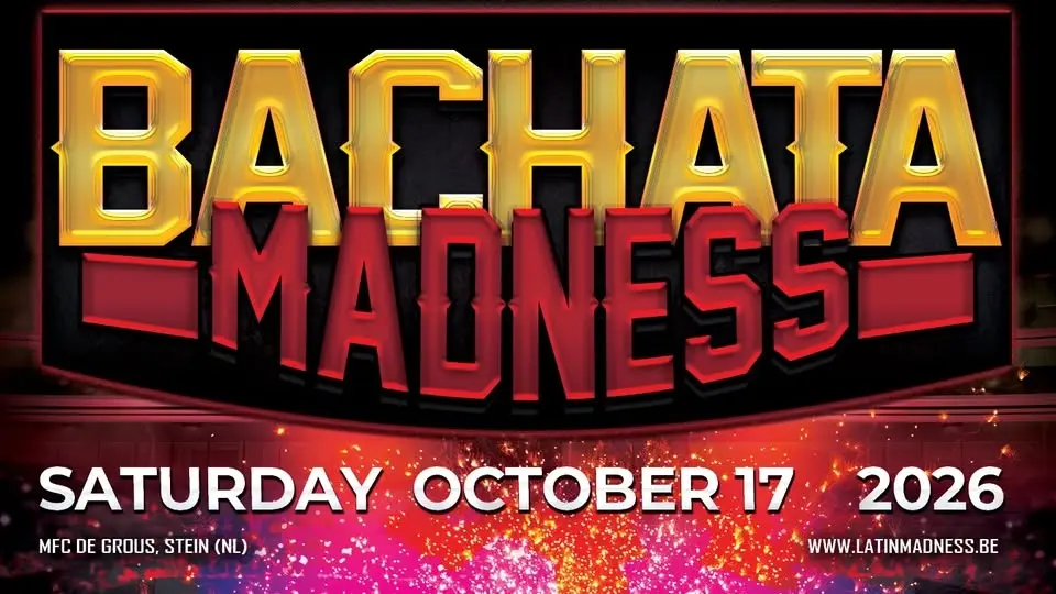 BACHATA MADNESS - OCTOBER 17 @ M.F.C. De Grous (Stein)