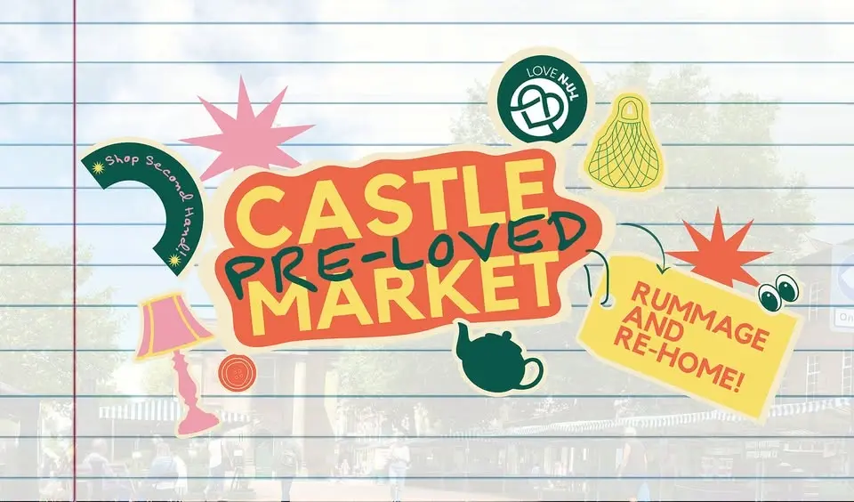 'Castle Preloved Market - Rummage & Re-home! 📚🫖