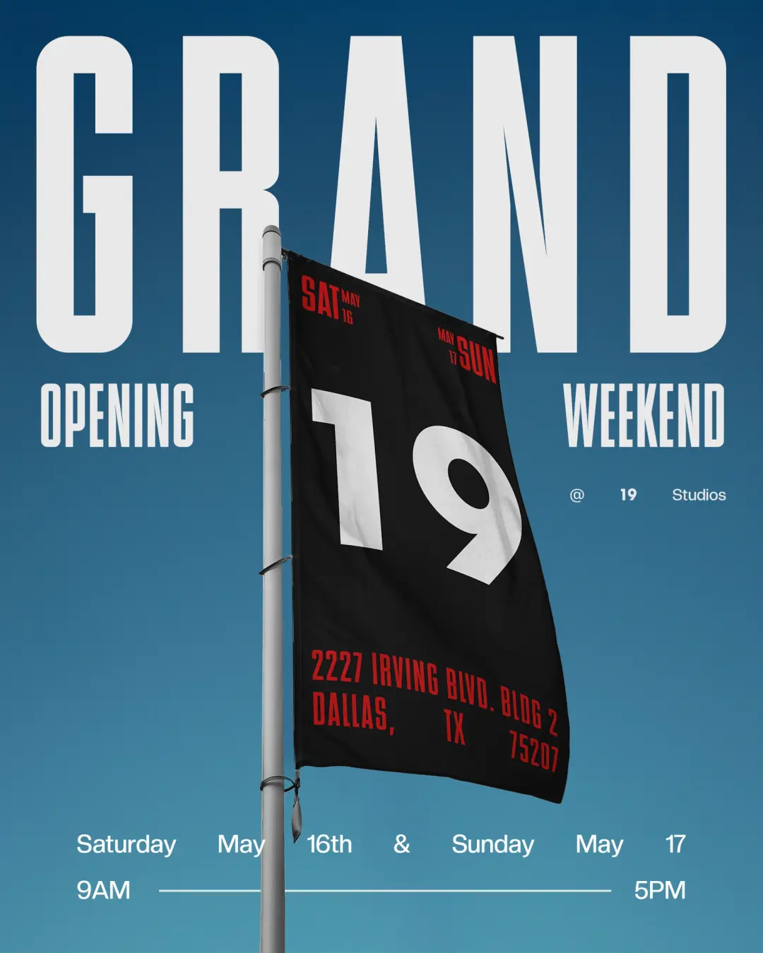 19 Studios Grand Opening Weekend