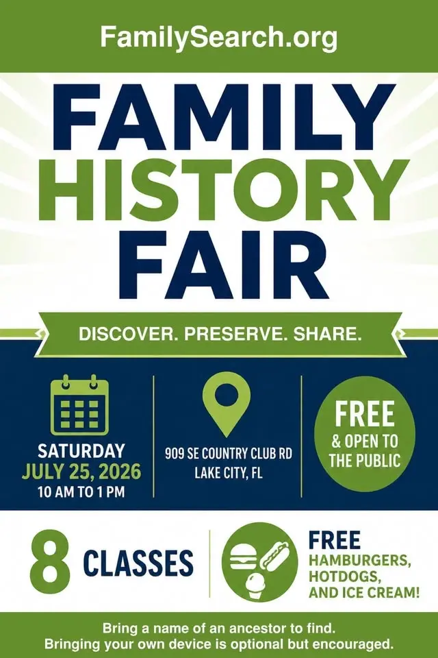 Family History Fair