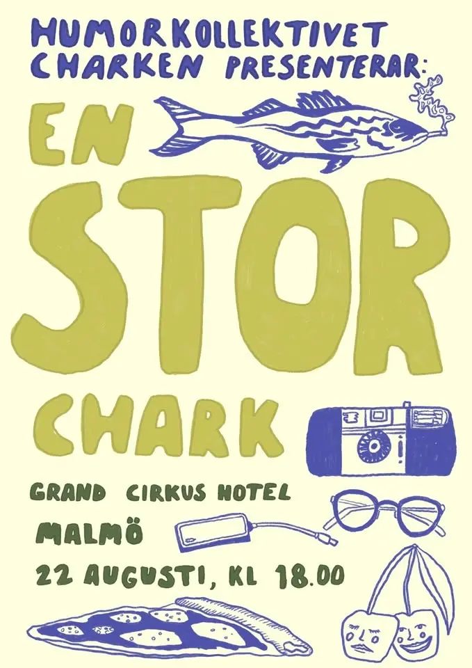 En stor chark med Humorkollektivet Charken | Grand Cirkus Hotel