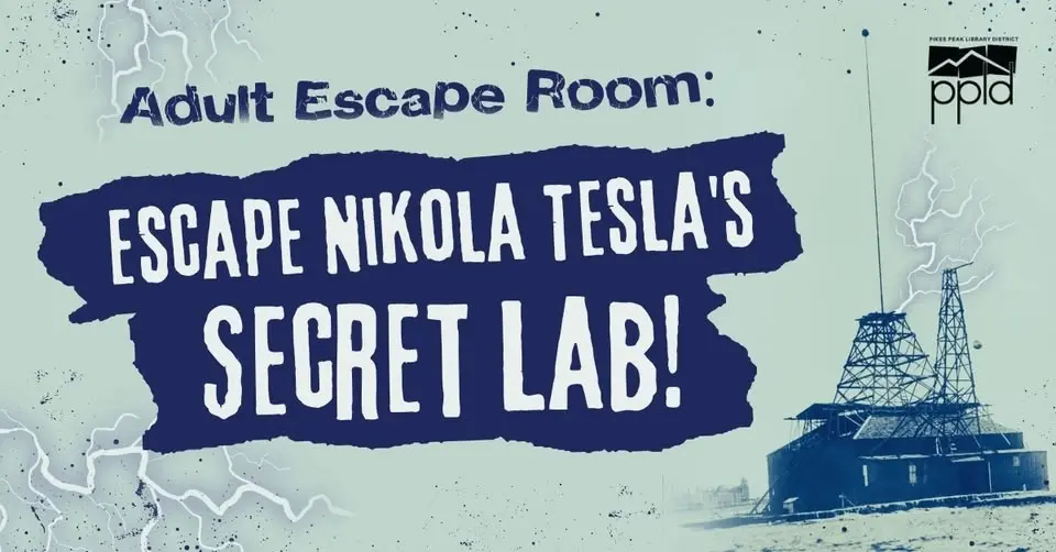 Adult Escape Room: Escape Nikola Tesla’s Secret Lab! 