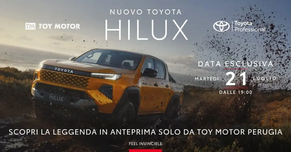Nuovo Toyota Hilux - Anteprima Esclusiva