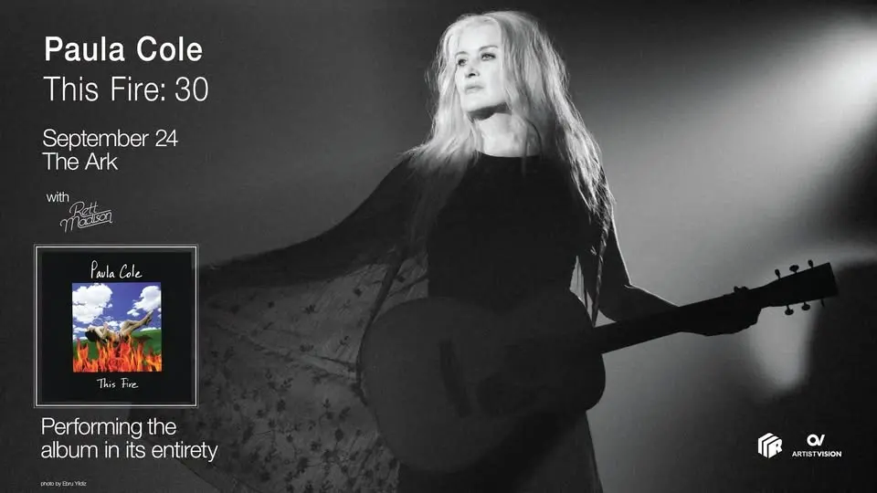 Paula Cole - THIS FIRE: 30 w/sg Rett Madison