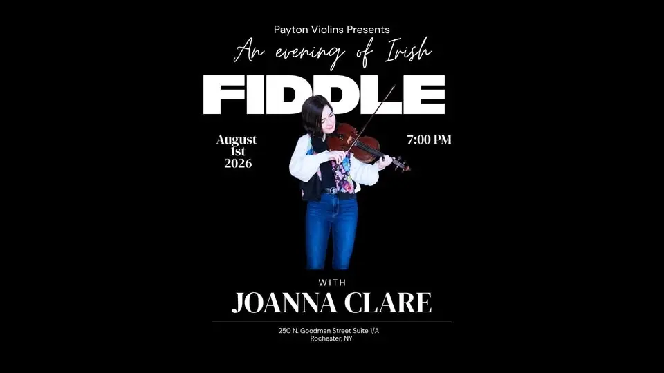 An Evening of Irish Fiddle with Joanna Clare
