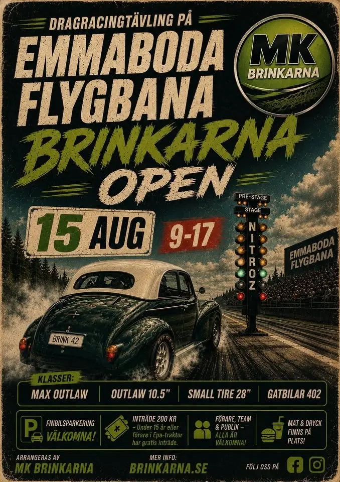 Brinkarna Open 2026 - No prep