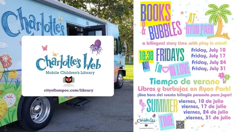 Books and Bubbles in the Park!