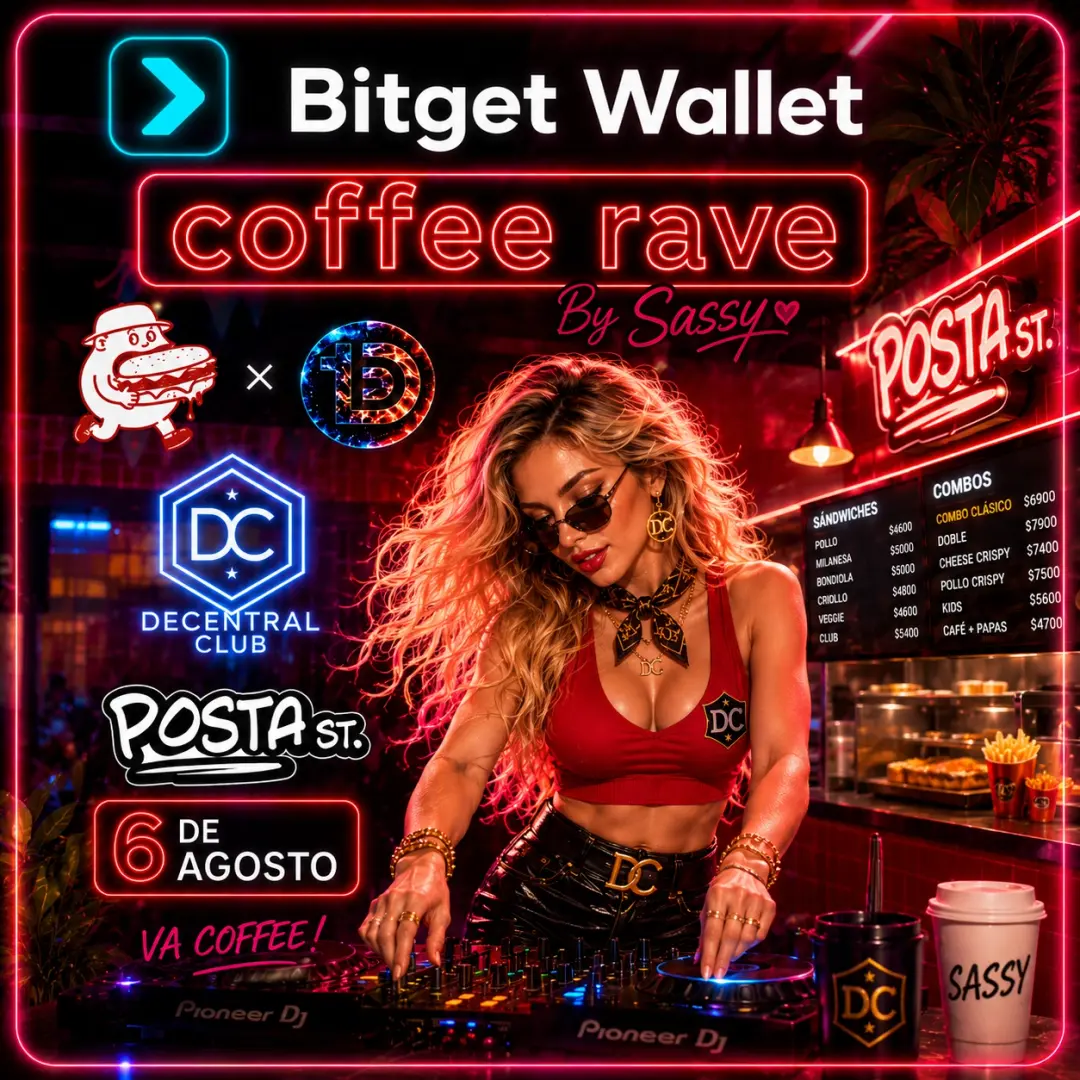 🎧 Posta Rave🎧- By DC & Bitget Wallet
