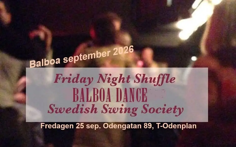 Friday Night Shuffle september 2026