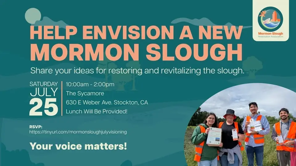 Community Meeting - Help Restore Stockton's Mormon Slough!