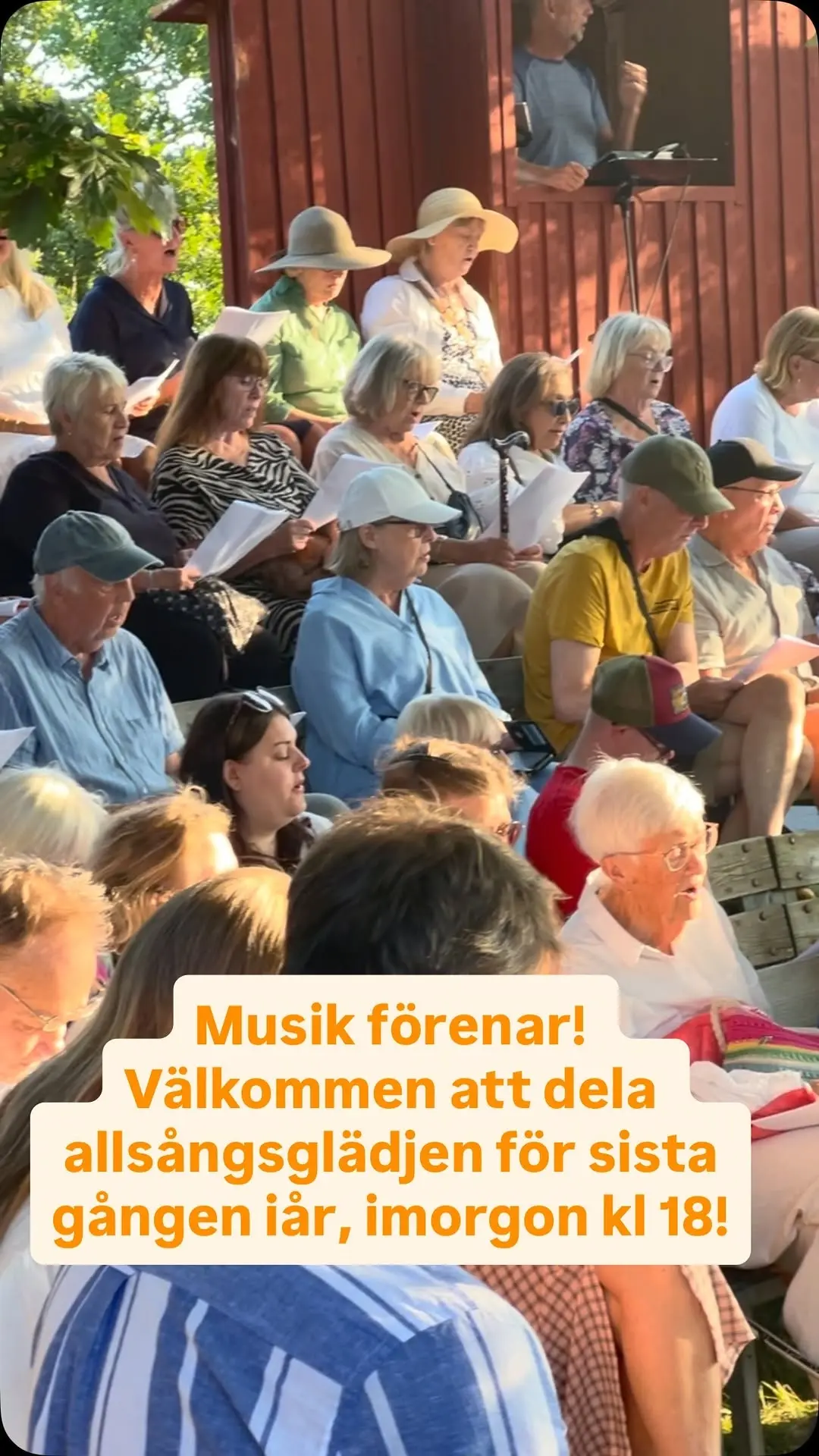 Allsång i Åbybergsparken