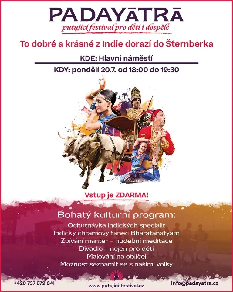 Padayātrā: Kulturní vystoupení Šternberk