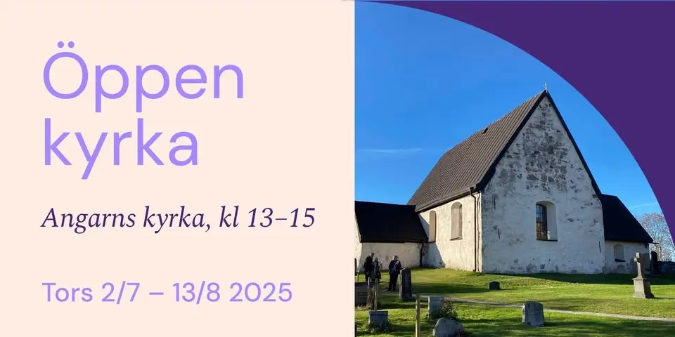 Öppen kyrka i Angarn