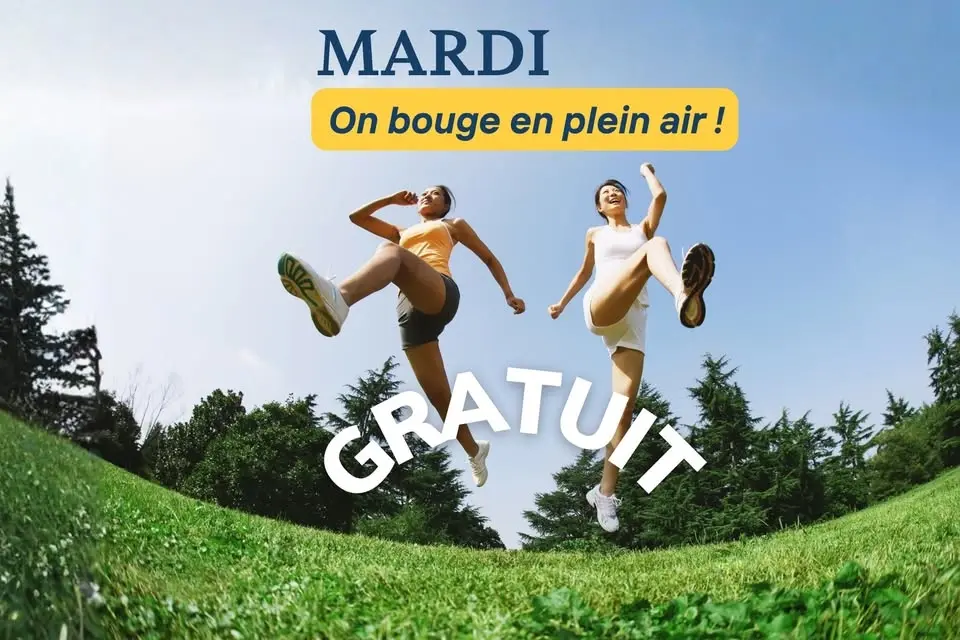 Mardi, on bouge en plein air !