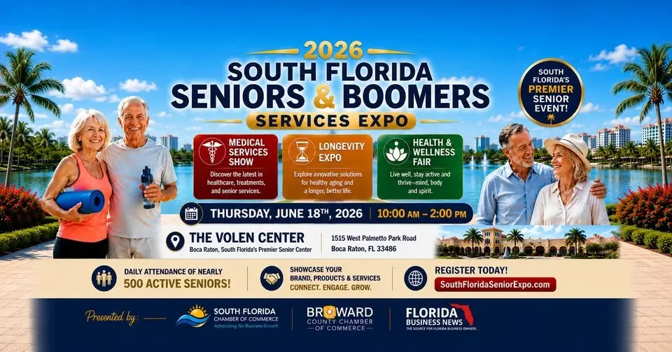 South Florida Senior and Boomer Services Show, Medical Services, Longevity Expo, Health & Wellness