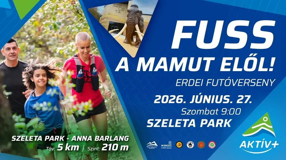 🦣 Fuss a mamut elől! - erdei futóverseny 🏃‍♀️🏃‍♂️