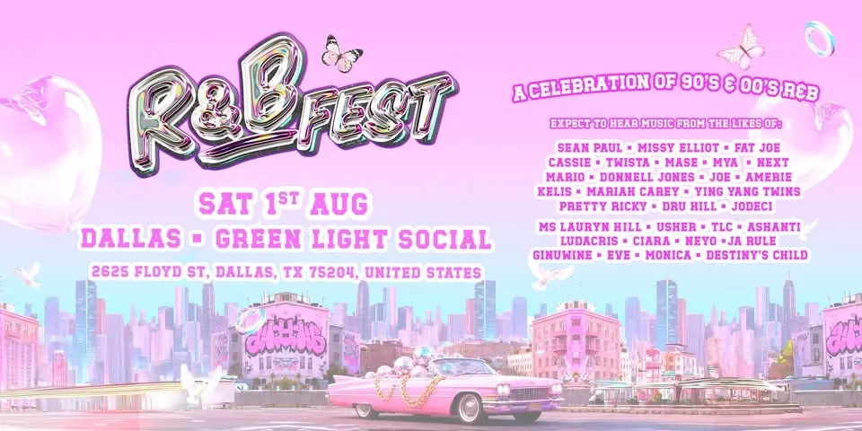 R&B Fest Is Coming To Dallas!
