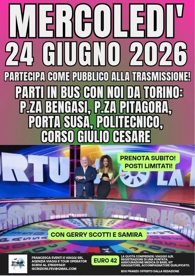 GITA A LA RUOTA DELLA FORTUNA