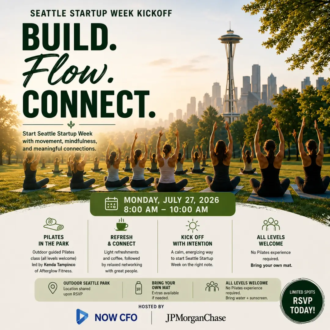 Pilates in the Park | NOW CFO & JP Morgan