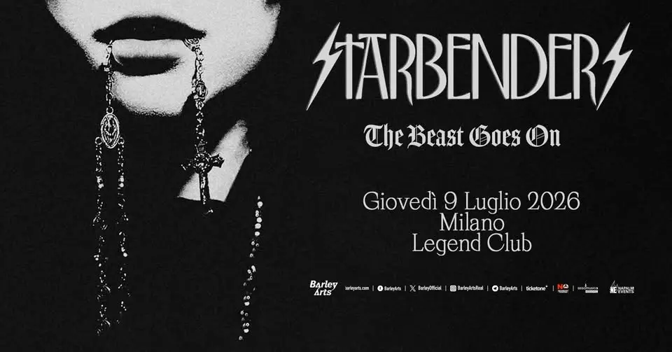 Starbenders | The Beast Goes On Tour 2026 | Live in Milan